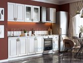 Кухня Констанция 2.0 компоновка 3 трюфель Миф