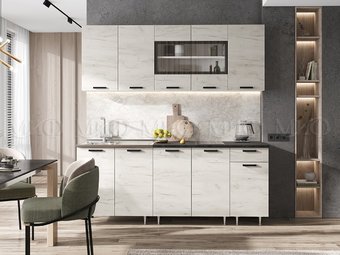 Кухня Рио NEW ШНВТ600 дуб крафт белый (без столешницы) Миф